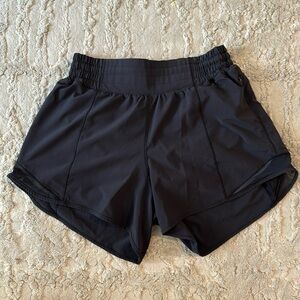 Lululemon Hotty Hot High-Rise Lined Short 4”